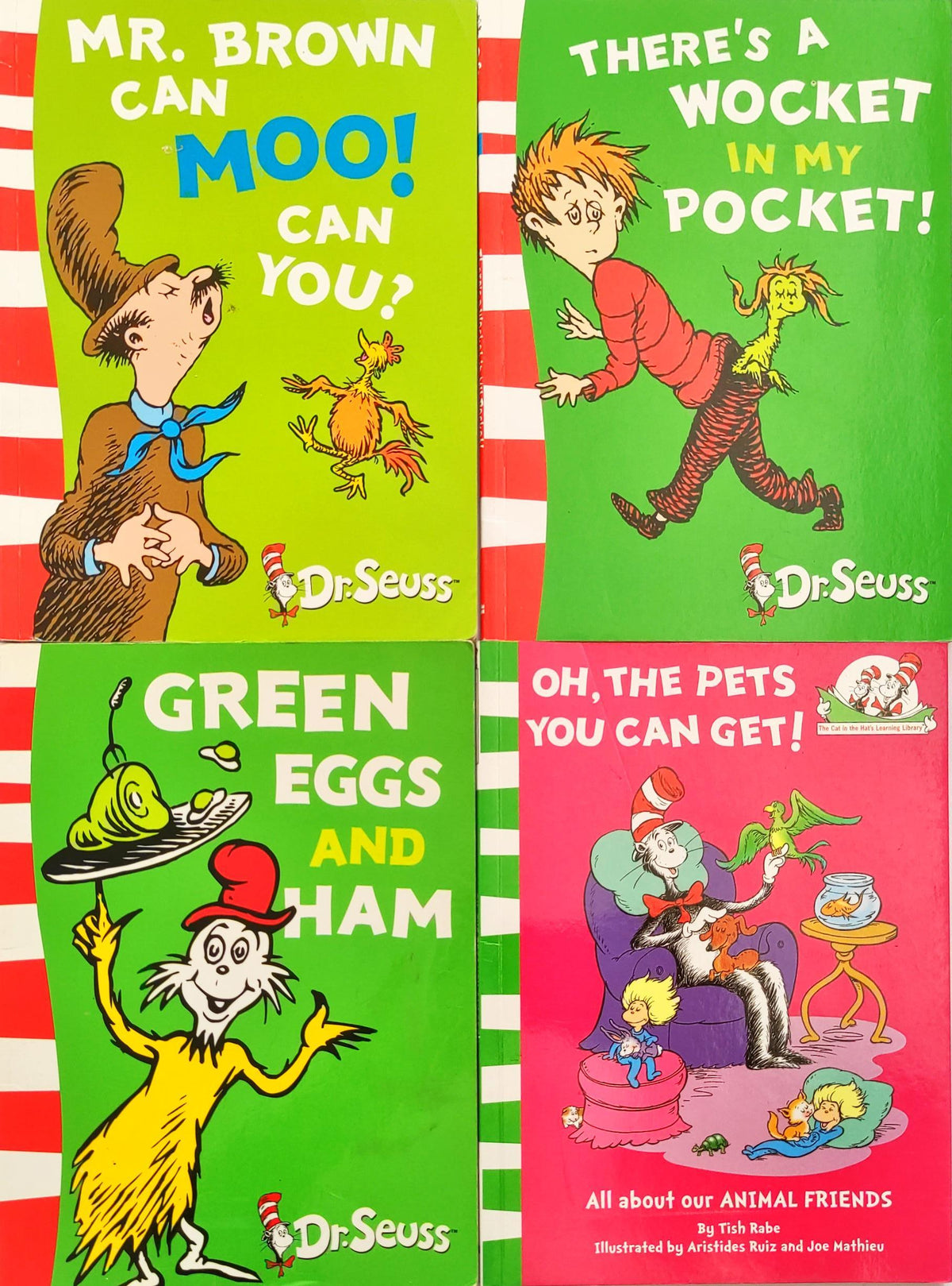 Dr. Seuss Combo Set 28 (4 Books)