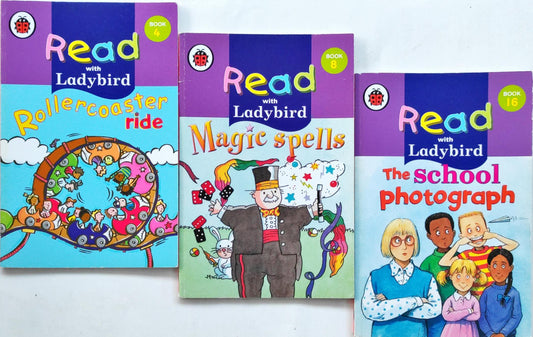 Read with Ladybird Books Combo (3 Books)