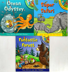 Amazing Animals Picture Book Set, Age 3+ (3 Books)