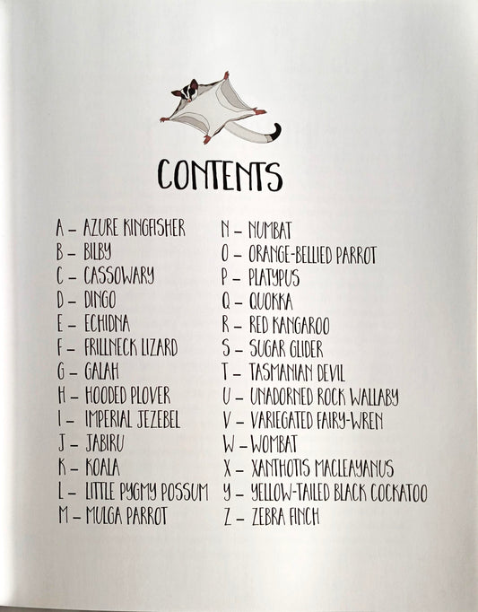 A to Z of Australian Animals