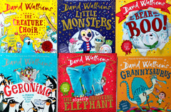 David Walliams Picture Book Set, Age 4+ (6 Books)