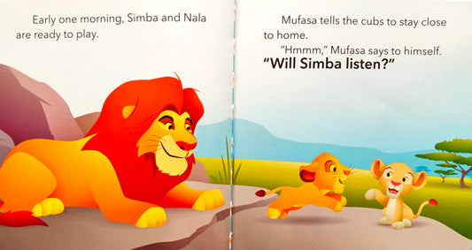 Disney My First Stories Did Simba Listen?