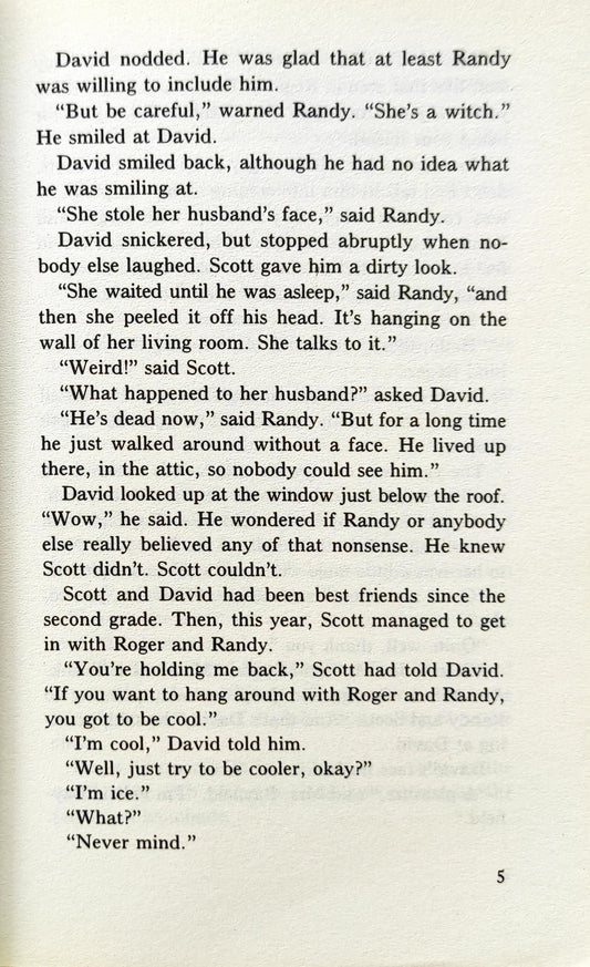 The Boy who Lost his Face
