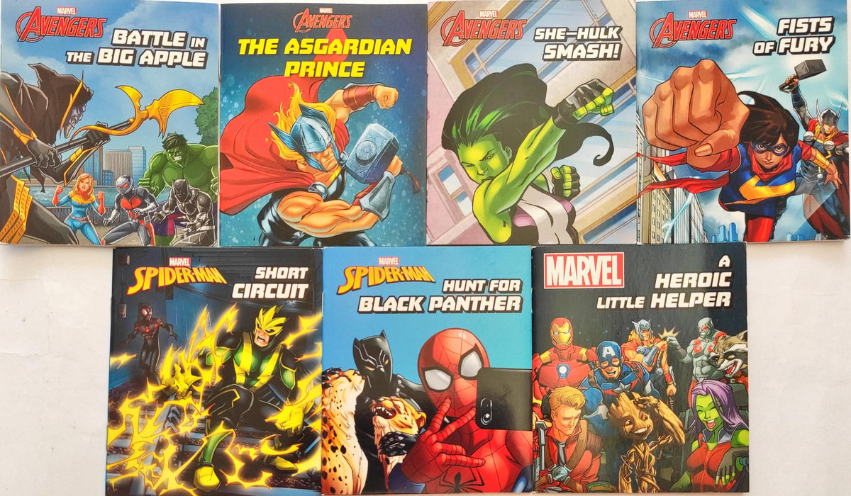 Marvel Small Book Combo 4 (7 Books)