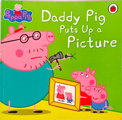 Peppa Pig daddy pig puts up a Picture