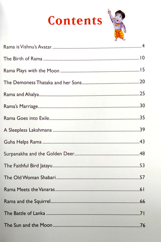 Tales of Righteous Lord Rama (Indian Mythological Stories)