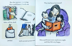 Otto the Book Bear in the Snow