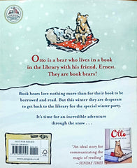 Otto the Book Bear in the Snow