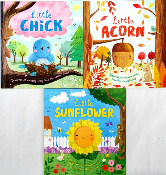 Little Nature Story Picture Book Set, Age 3+ (3 Books)