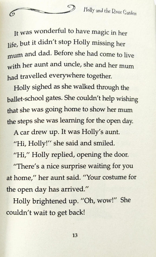 Magic Ballerina Holly and the Rose Garden