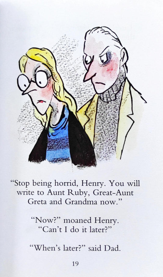 Horrid Henry's Thank You Letter (Early Readers)