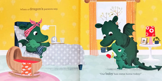 When a Dragon meets a Baby