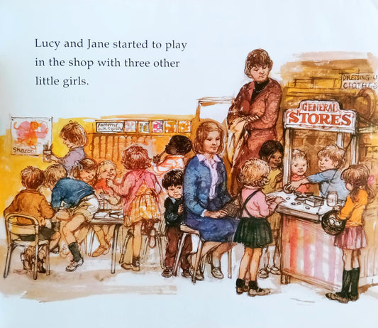 Lucy and Tim Go to School