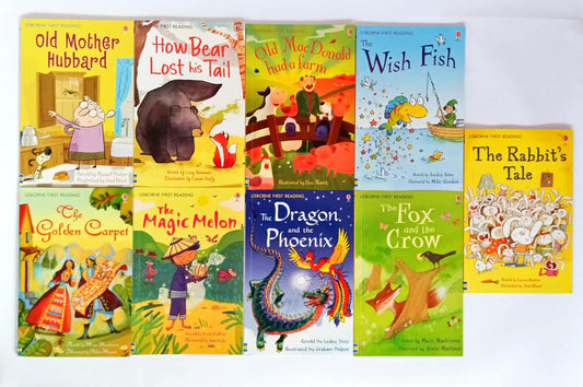 Usborne First Reading Combo Set 5 (9 Books)