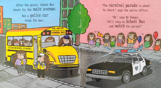 School bus saves the day