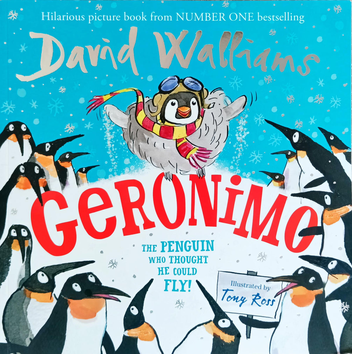 Geronimo The Penquin who thought he could fly