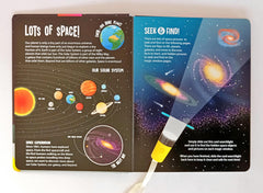 Seek and Find Searchlight Space