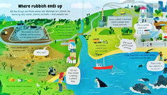 Usborne Look Inside what we throw Away (Lift the Flap )