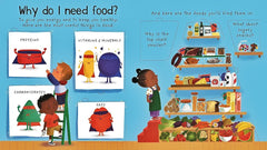 Usborne Where Does My Food Go ? (Lift the Flap )