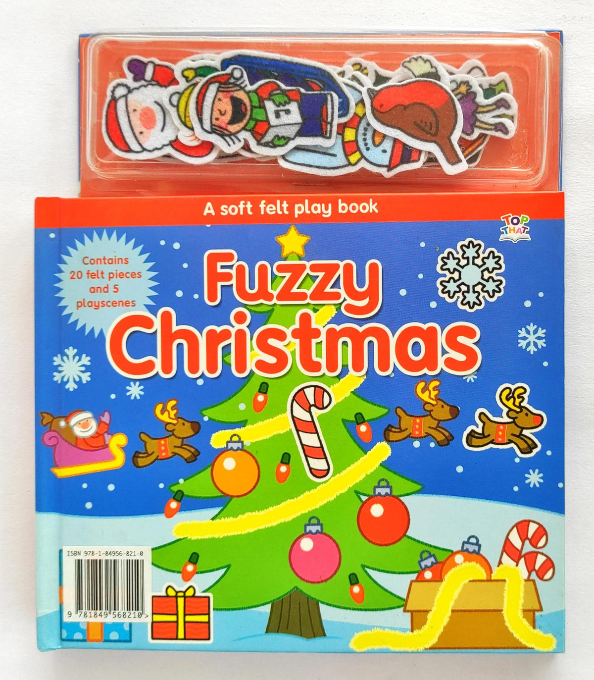 Fuzzy Christmas (Felt Play Book)