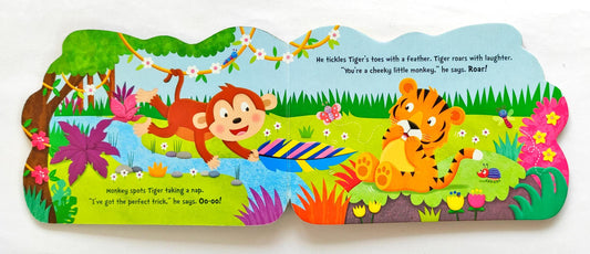 Cheeky Monkey Join the Jungle Fun (Cut Book)