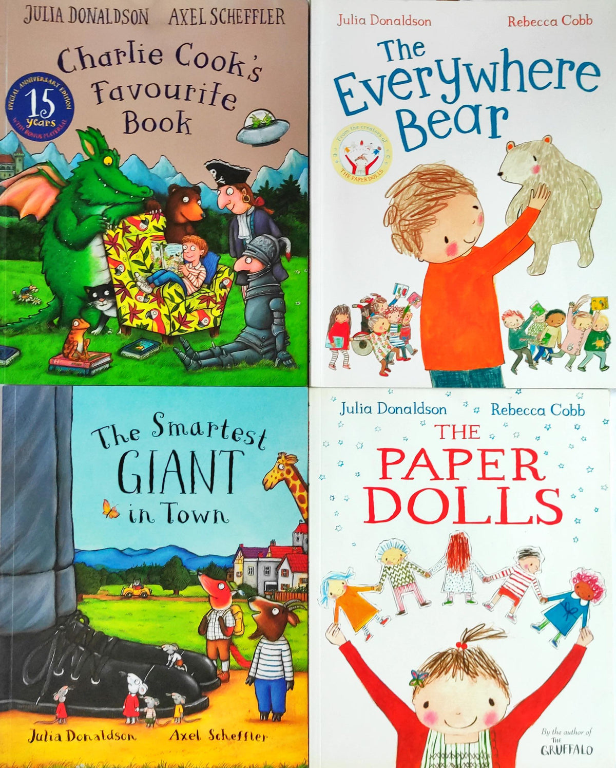 Julia Donaldson Combo Set 17 (4 Books)