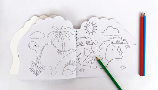Dinosaurs Colouring Fun Book