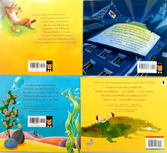 Funny Animal Picture Book Set, Age 3+ (4 Books)