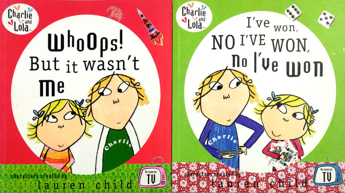 Charlie and Lola Story Set, Age 3+ (2 Books)