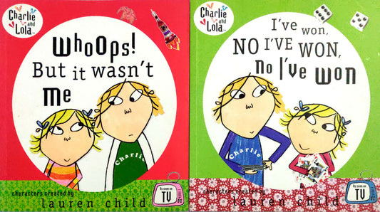 Charlie and Lola Story Set, Age 3+ (2 Books)