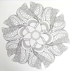 Floral Colouring for Adults