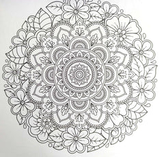 Floral Colouring for Adults