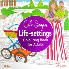 Life settings Colouring book for Adults
