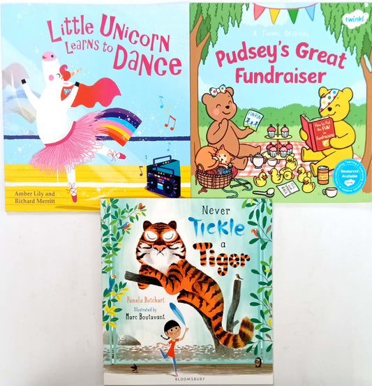 Fun Picture Book Story Set, Age 3+ (3 Books)