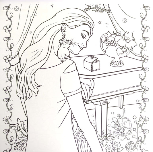 Life settings Colouring book for Adults