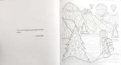 Travel Colouring book for Adults
