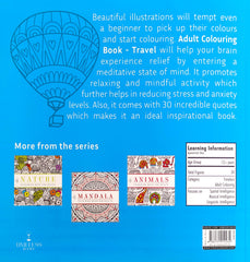 Travel Colouring book for Adults