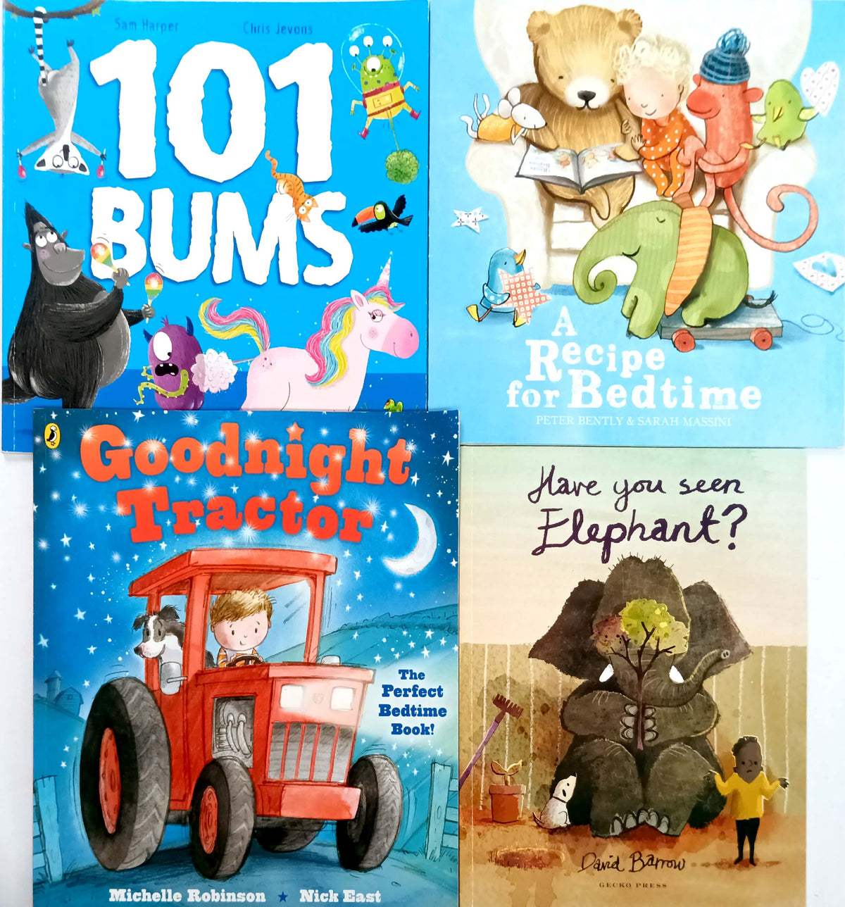 Bedtime & Fun Picture Book Set, Age 3+ (4 Books)