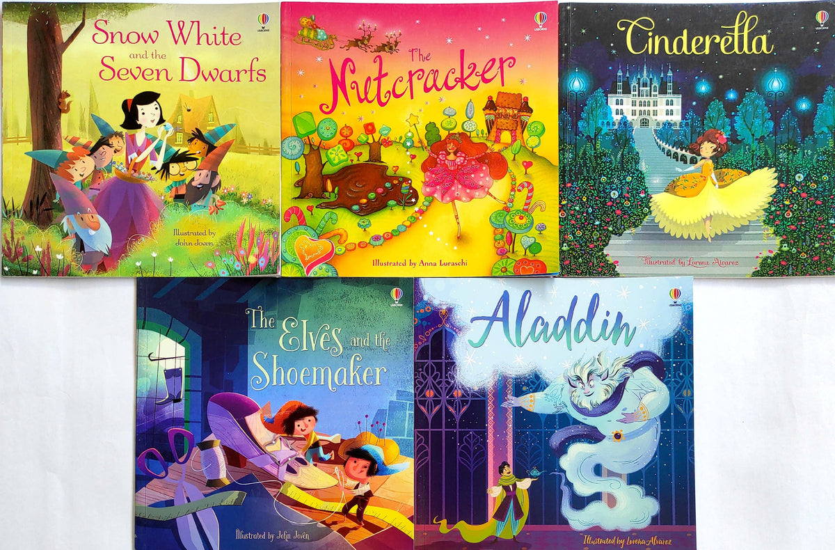 Usborne Fairy Tale Picture Book Set, Age 3+ (5 Books)