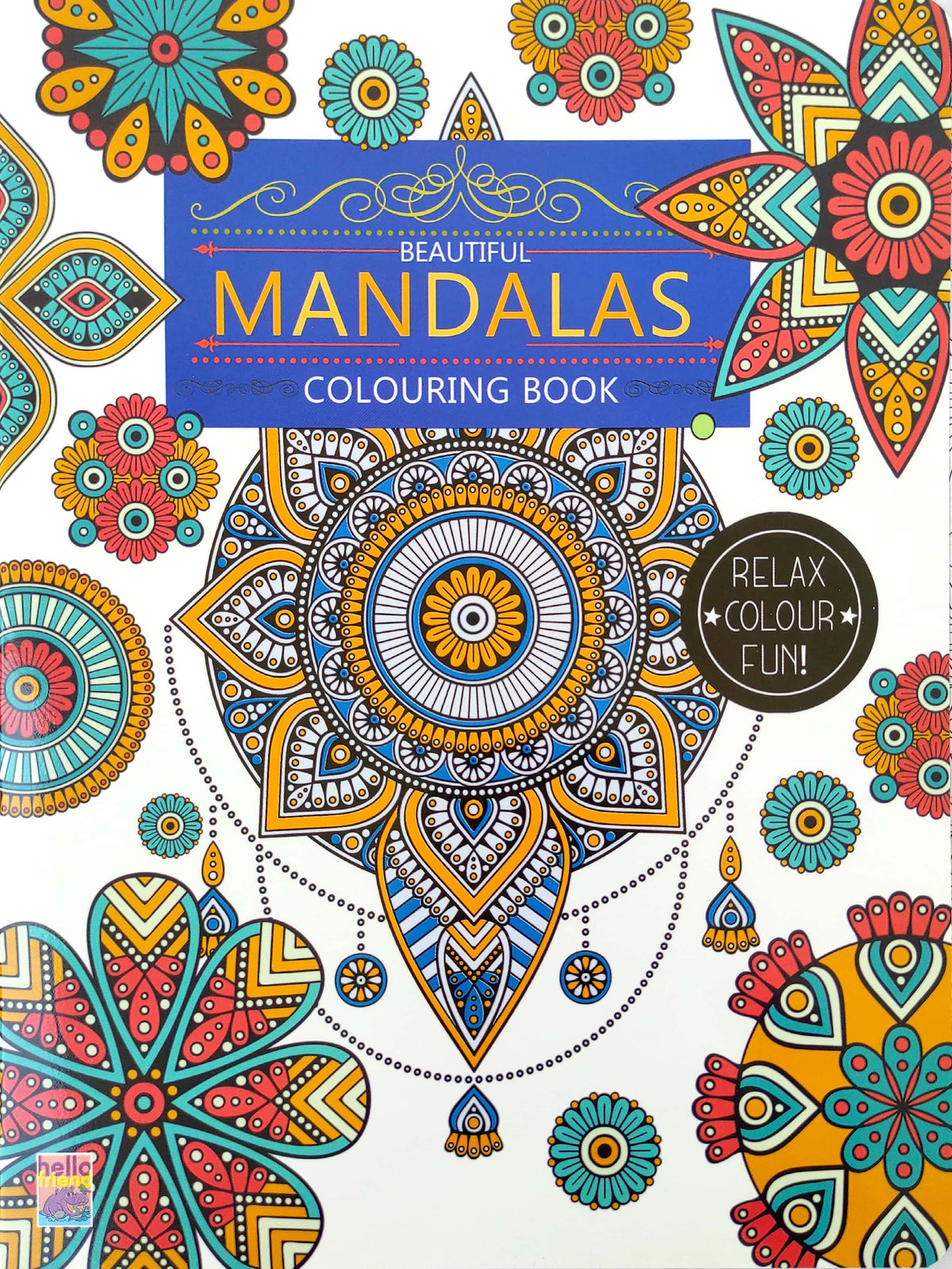 Beautiful Mandalas Colouring Book