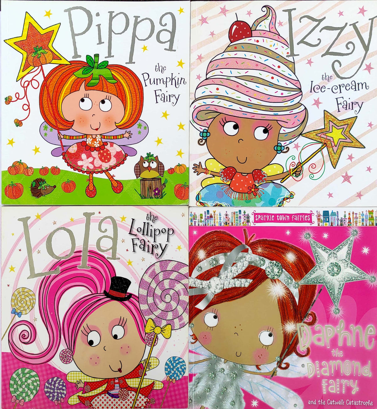 Sparkle Town Fairies Story Set, Age 3+ (4 Books)