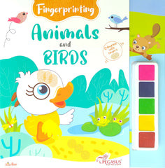 Animals and Birds (Fingerprint Book)