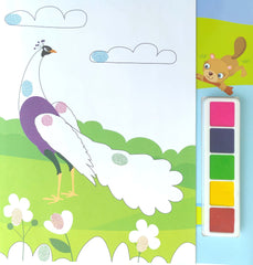 Animals and Birds (Fingerprint Book)
