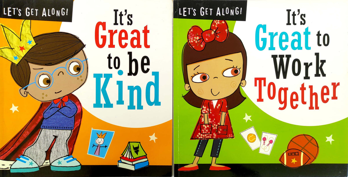 Let's Get Along Values Story Set, Age 4+ (2 Books)