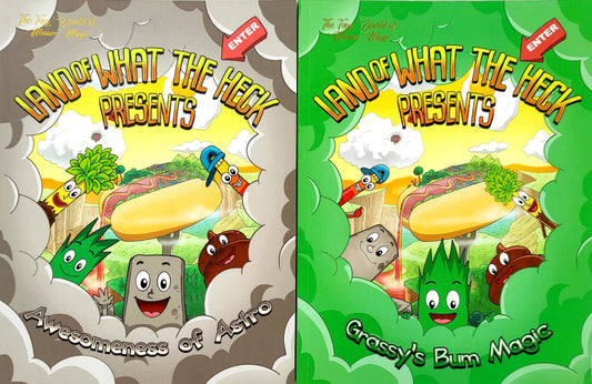 Land of What the Heck Story Set, Age 6+ (2 Books)