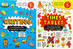 Help with Homework Writing and Times Tables Set, Age 7+ (2 Books)
