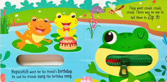Who Says Croak Croak! (Zip Book)