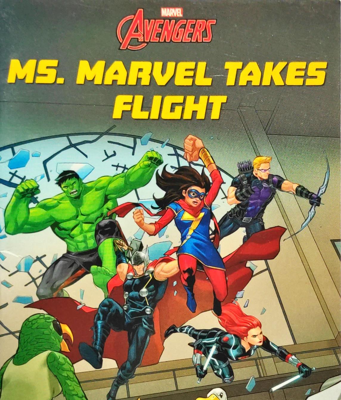 Marvel Avengers Ms. Marvel takes Flight (Pocket Friendly Book)