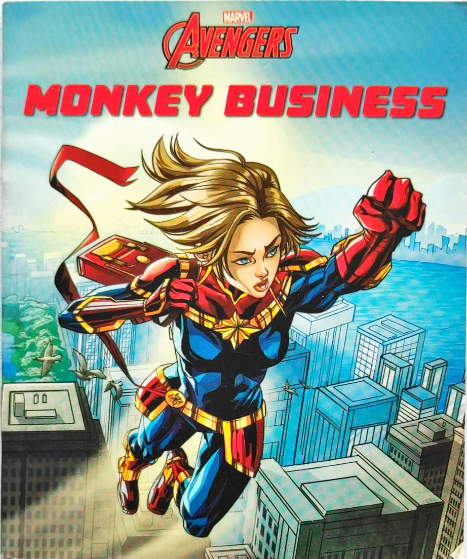 Marvel Avengers Monkey Business (Pocket Friendly Book)