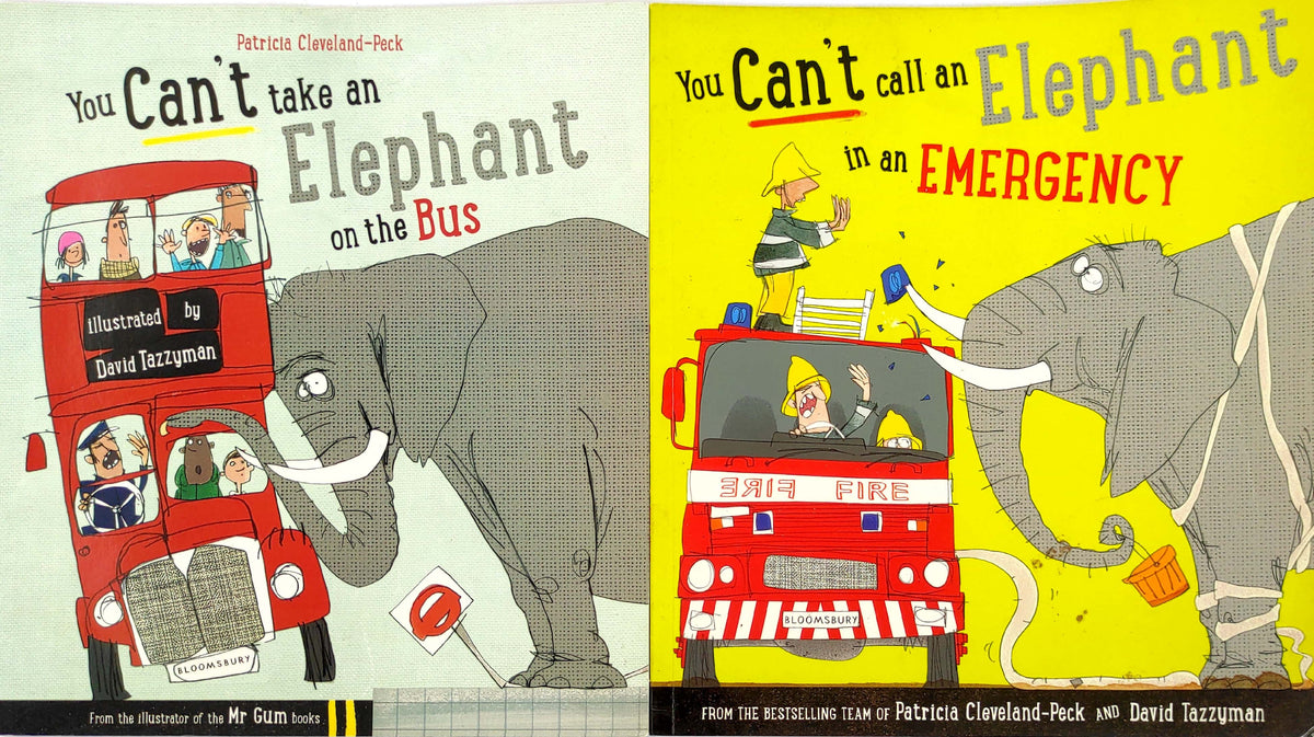 Elephant adventures set age 3+ (2 Books)